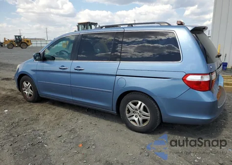 2005 Honda Odyssey Ex из США, поврежденный, VIN 5FNRL38465B122099